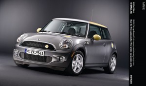 BMW Mini E Elektroauto testen probefahren In China startet BMW den Betrieb seiner Testflotte von Elektroautos bestehend aus 50 BMW Mini-E