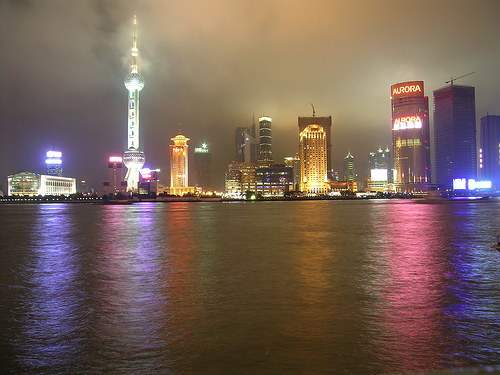 Shangai 400 Ladestationen für Elektroautos