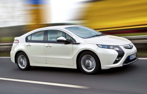 Das Elektroauto Ampera von Opel verfügt über einen Range Extender.