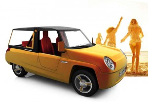 Elektroauto Schweiz Rinspeed Bamboo Dies ist das Elektroauto mit dem Bambus-Innenraum: Der Bamboo von Rinspeed