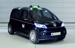 Elektroauto Taxi London Aussenansicht Elektromobil