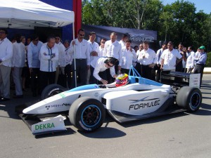 Elektroauto Dekra Rennwagen Formel formulec