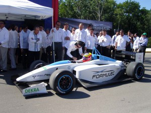 Elektroauto Dekra Rennwagen Formel formulec Elektroauto Dekra Rennwagen Formel formulec