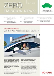 Elektroauto Zero Emissions News Toyota Hybridauto