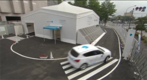 Der automatische Akkutausch bei den Elektroautos von Better Place Der automatische Akkutausch bei den Elektroautos von Better Place