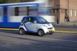 Symbolbild. Das Daimler-Mobilitätskonzept Car2go soll In Amsterdam mit 300 Smart Fortwo Electric Drive umgesetzt werden. Foto: Daimler