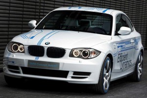 Dem Elektroauto ActiveE sieht man äusserlich kaum an, das es sich um ein Elektroauto handelt.