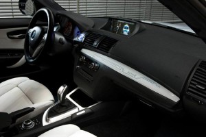 Das Innere des Elektroauto ActiveE von BMW überzeugt ebenfalls.