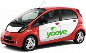 Elektroauto yoove Mobility GmbH Mitsubishi Imiev Elektromobil Berlin Elektroauto yoove Mobility GmbH Mitsubishi Imiev Elektromobil Berlin