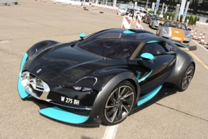 Auch Elektroautos waren beim Challenge Bibendum dabei Auch Elektroautos waren beim Challenge Bibendum dabei