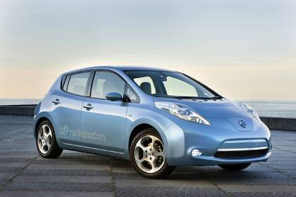 Elektroauto LEAF erhält fünf Sterne im Crashtest. Nissan Leaf. Foto: Nissan