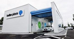 Better Place baut die erste Batteriewechselstation in Europa Better Place baut die erste Batteriewechselstation in Europa