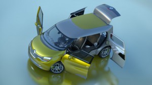 Renault stellt sein Elektroauto Frendzy auf der IAA vor_