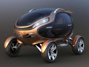 Elektroauto Citroën Eggo könnte aus einem PC-Spiel stammen