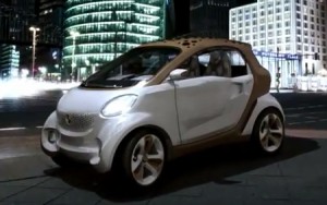 Elektroauto Smart Forvision Solardach Video