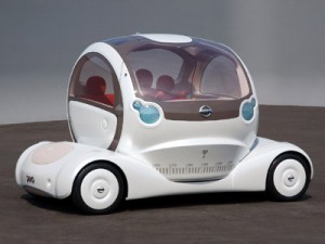 Tokyo Motor Show - Nissan zeigt Elektroauto-Studie Pivo 3 - 1