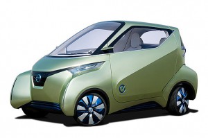 Tokyo Motor Show - Nissan zeigt Elektroauto-Studie Pivo 3 - aussen