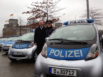 Berliner Polizei nutzt Elektroautos - 1
