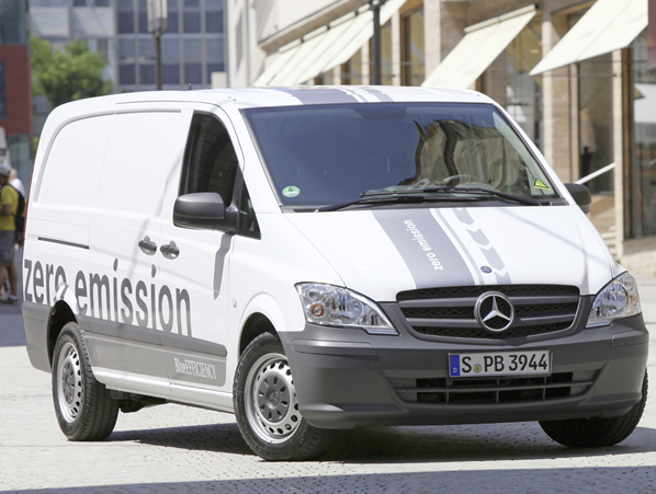 Elektroauto Mercedes-Benz Vito E-CELL. Bildquelle: Mercedes-Benz
