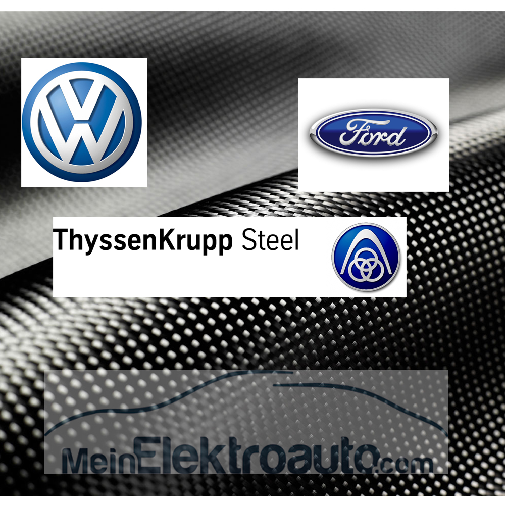 VW und Ford entwickeln Leichtbaukarosserie für Elektroautos