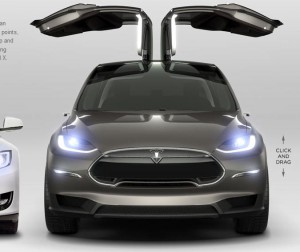 Elektroauto Tesla Motors Model X -1
