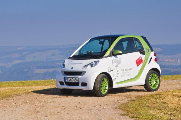 Touristen können im Schwarzwald kostenlos Elektroautos nutzen