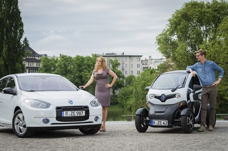 Elektroautos von Renault werden von Barbara Schöneberger und Joko Winterscheidt beworben