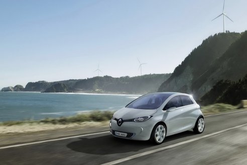 Elektroauto Renault Zoe EV fährt 1600 km in 24 Stunden