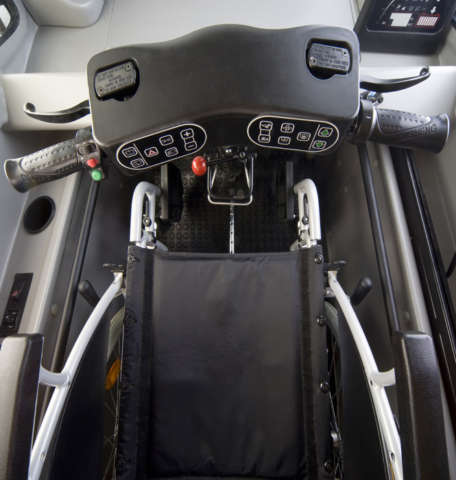 Kenguru EV - Das Elektroauto speziell für Rollstuhlfahrer - Mit Video - Innenansicht