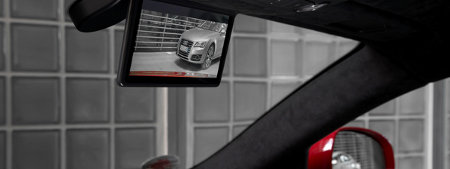 Elektroauto Audi R8 e-Tron digitaler Innenspiegel Amoled - display 1