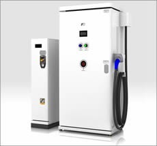Elektroauto am Münzautomaten aufladen