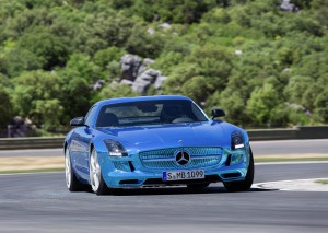 Das Elektroauto Mercedes-Benz SLS AMG Electric Drive. Bildquelle: Mercedes-Benz