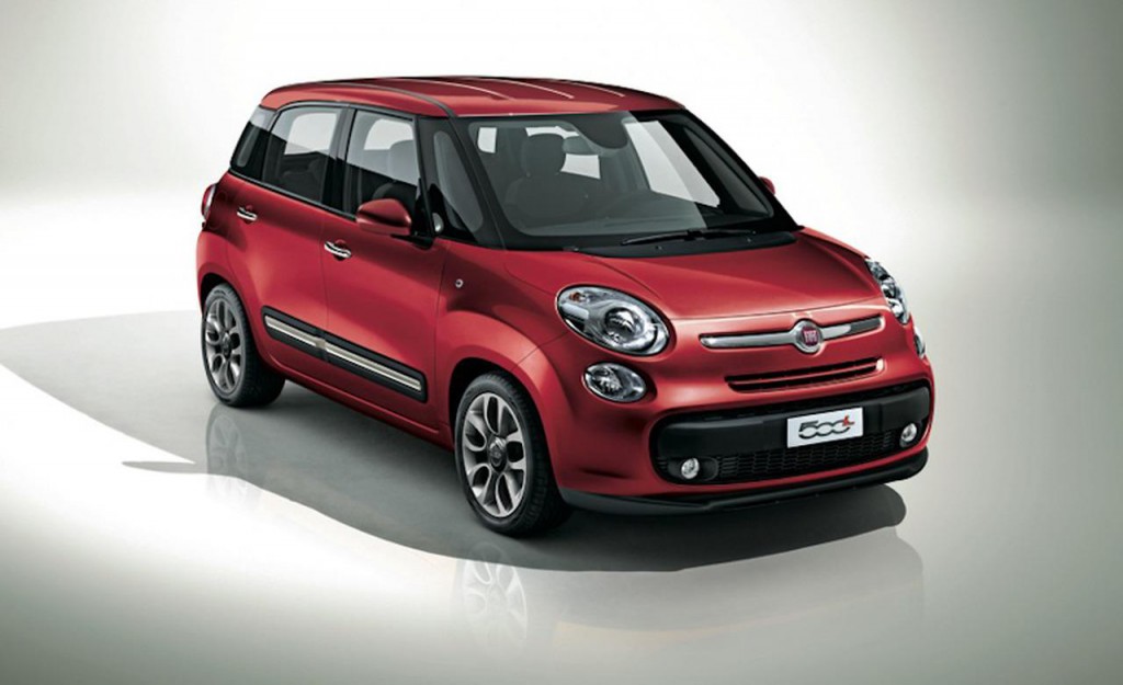 Elektroauto 2014 Fiat 500E wird auf der LA Motor Show präsentiert -Symbolfoto