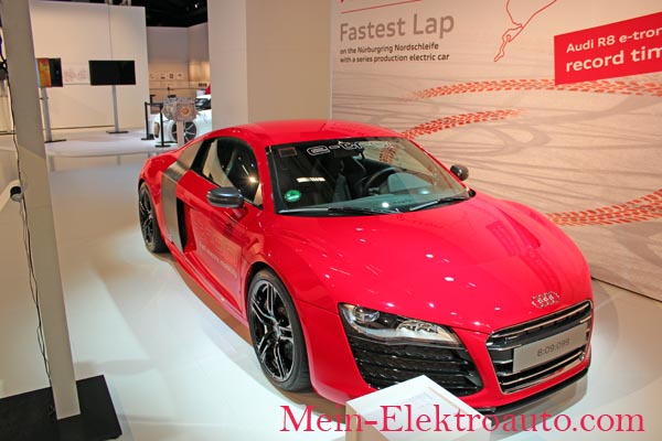 Elektroauto Audi R8 e-Tron