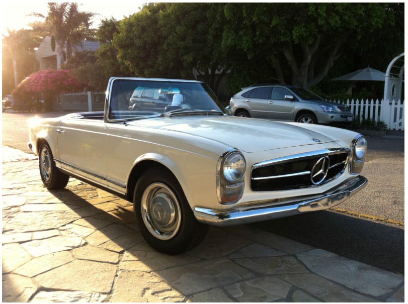 Eine wahre Schönheit - 1965er Mercedes-Benz SL als Elektroauto