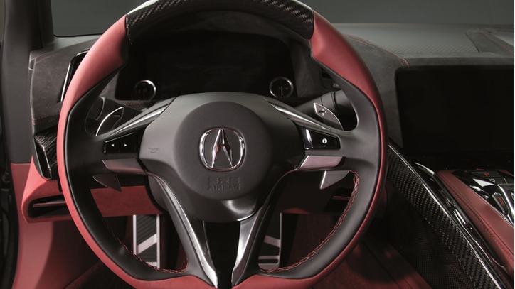 Honda zeigt überabreitete Studie seines Hybridauto NSX 7