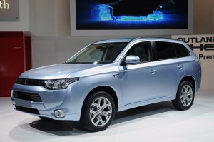 Das Plug-In Hybridauto Mitsubishi Outlander PHEV. Bildquelle: Mitsubishi