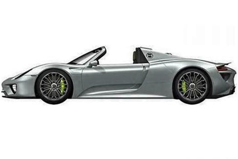 Der Porsche 918 Spyder Plug-In Hybrid. Bildquelle: Porsche