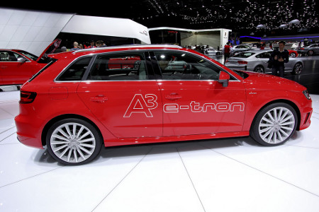Das Plug-In Hybridauto Audi A3 Sportback E-Tron. Foto: Auto-Medienportal.Net/Manfred Zimmermann