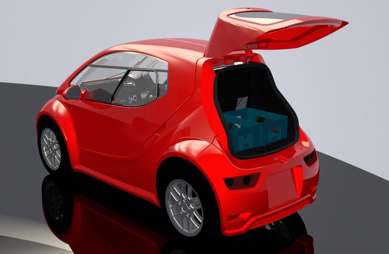 Das Elektroauto Colibri von Innovative Mobility Automobile GmbH. Bildquelle: http://www.innovative-mobility.com/de/