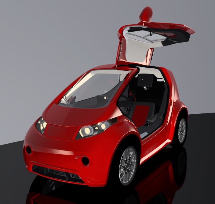 Das Elektroauto Colibri von Innovative Mobility Automobile GmbH. Bildquelle: http://www.innovative-mobility.com/de/