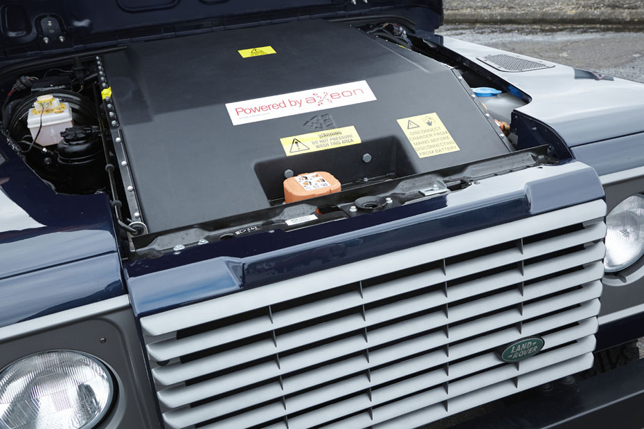 Das Elektroauto Electric Defender von Land Rover. Bildquelle: Land Rover