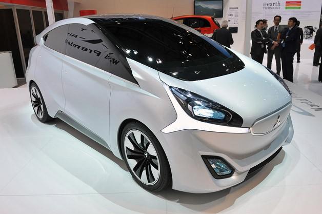 Das Elektroauto CA-MiEV hat Mitsubishi auf dem Auto-Salon Genf präsentiert. Bildquelle: ubergizmo.com
