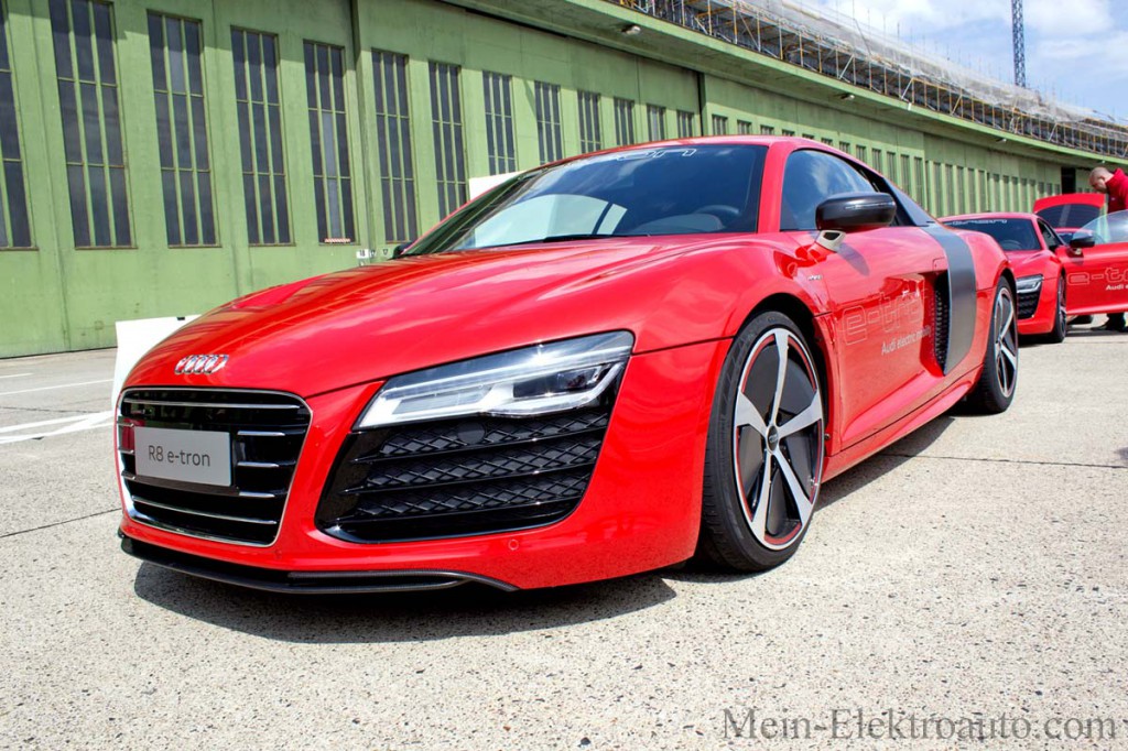 Das Elektroauto Audi R8 e-tron