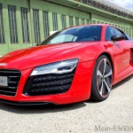 Dies ist noch die erste Version des Elektroauto Audi R8 e-tron