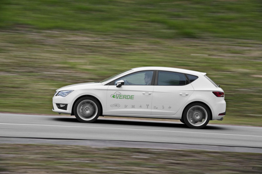 Das Plug-In Hybridauto Seat Leon Verde. Bildquelle: Seat