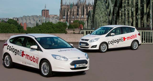 Das Elektroauto Ford Focus Electric ist nun in Köln unterwegs. Bildquelle: http://cologne-mobil.de