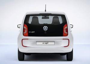 Das Elektroauto VW e-up! von hinten. Bildquelle: VW AG