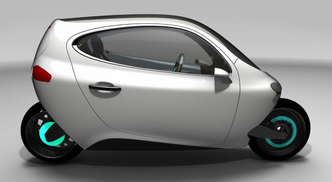 Elektroscooter Lit C-1. Bildquelle: Lit Motors