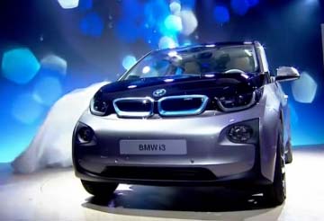 Die Weltpremiere des Elektroauto BMW i3. Bildquelle: BMW AG